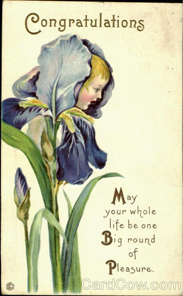 Congratulations Flower Girl Fantasy