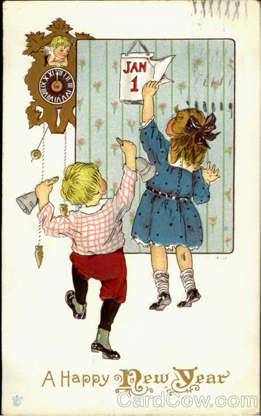 Jan 1 A Happy New Year New Year's