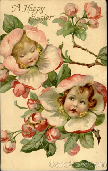 A Happy Easter Flower Children