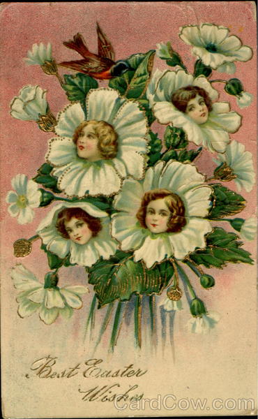 Best Easter Wishes Flower Girls