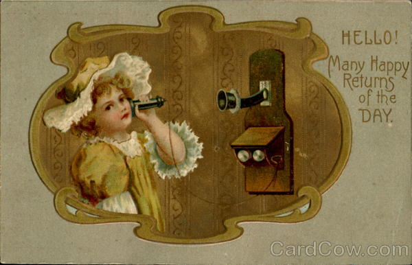 Hello! Many Happy Returns Of The Day Girls