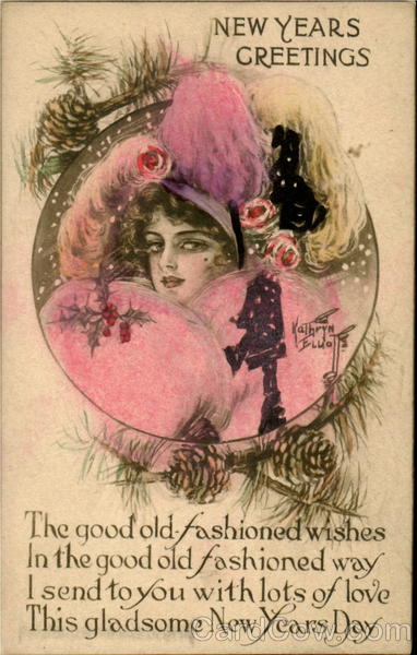 New Year Greetings Kathryn Elliot New Year's