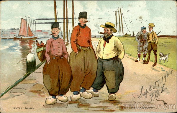 Dutch Bulbs Edmund G. Fuller Artist Signed