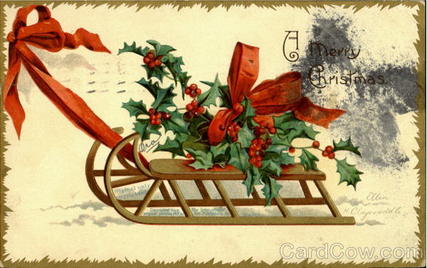 A Merry Christmas Ellen Clapsaddle