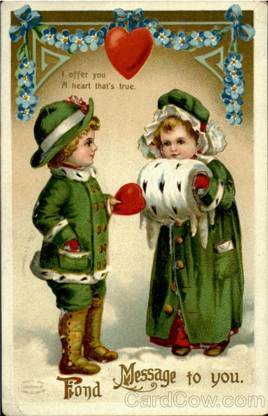 Fond Message To You Ellen Clapsaddle Children