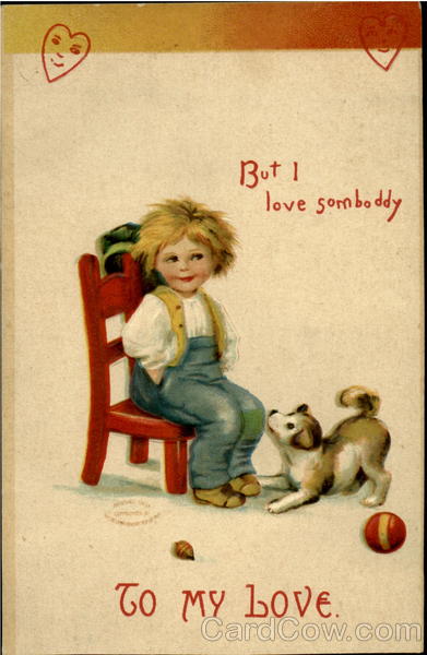 To My Love Ellen Clapsaddle Children