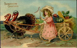 Thanksgiving Greetings Postcard