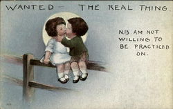 Wanted The Real Thing Postcard