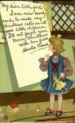 My Dear Little Girl Postcard