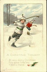 A Christmas Thought Postcard