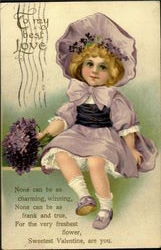 To My Best Love Postcard