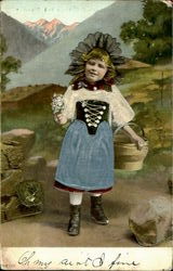 Oh my ain't I fine Postcard