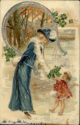 A Happy New Year Postcard