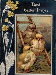 Best Easter Wishes Postcard Postcard