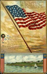 Tis the star spangled banner Postcard