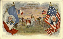 Memories Of The War For Independence Patriotic Postcard Postcard