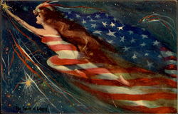 The Spirit Of Liberty Postcard