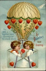 St. Valentine's Fond Greeting Postcard