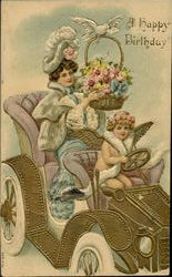 A Happy Birthday Postcard