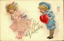 To My Valentine Postcard