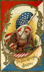 The Star Spangled Banner Postcard