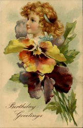 Birthday Greetings Postcard