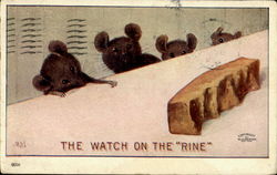 The Watch On The Rine Artist Signed Postcard Postcard