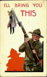 I'll Bring You This World War I Postcard Postcard