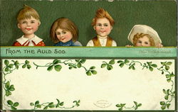 From The Auld Sod St. Patrick's Day Postcard Postcard