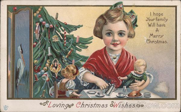 Loving Christmas Wishes Children