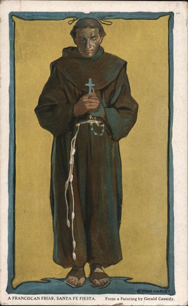 A Franciscan Friar, Santa Fe Fiesta California Religious