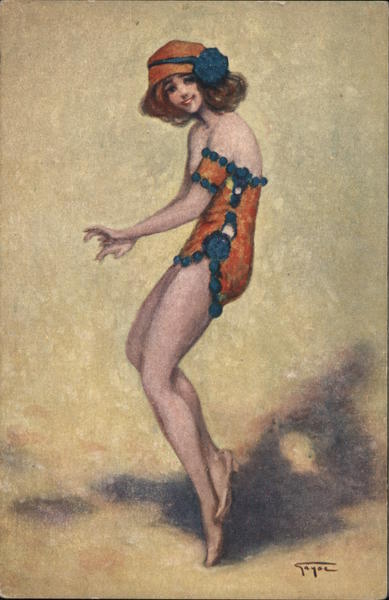 Ballerina Gayac Artist Signed