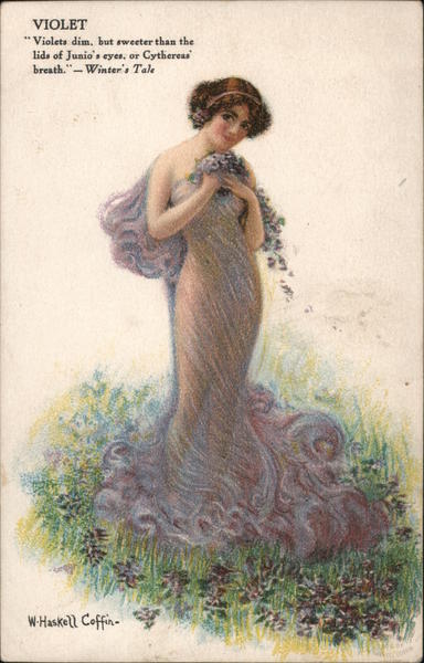 Violet Violets dim, but sweeter than the lids of Junio's