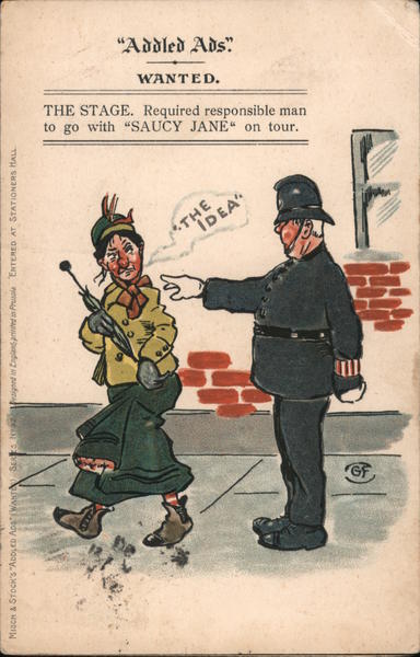 Addled Ads: Wanted Comic, Funny