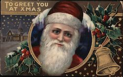 Merry Christmas greetings Postcard