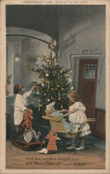 Transparency Card Hold Up To The Light Hold this before Postcard