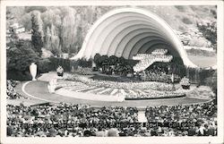 Easter Sunrise Services, Hollywood Bowl, California Postcard