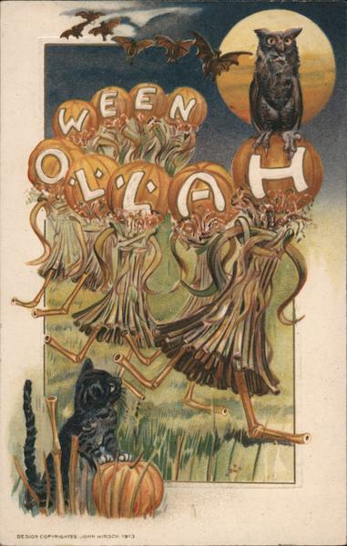 Dancing Haystacks and Hallowe'en Jack O'Lanterns Samuel L. Schmucker