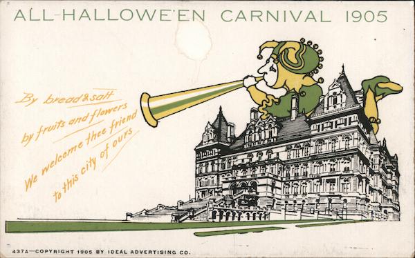 All-Hallowe'en Carnival 1905 Albany New York Halloween