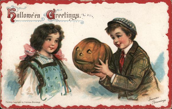 Hallowe'en Greetings Francis Brunridge Halloween