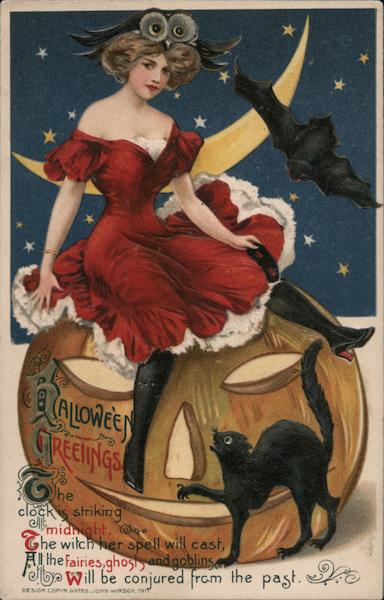 Hallowe'en Greetings Samuel L. Schmucker Halloween