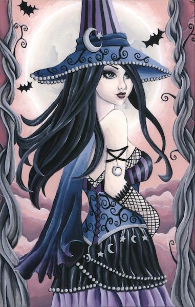 Sexy Young Witch Nikki Burnette Halloween