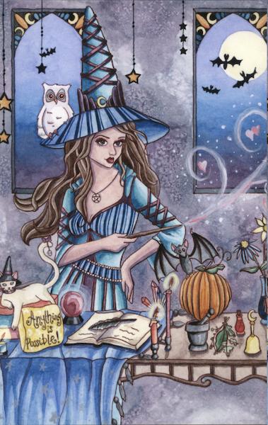 Sexy Young Witch Kirra Nikki Burnette Halloween