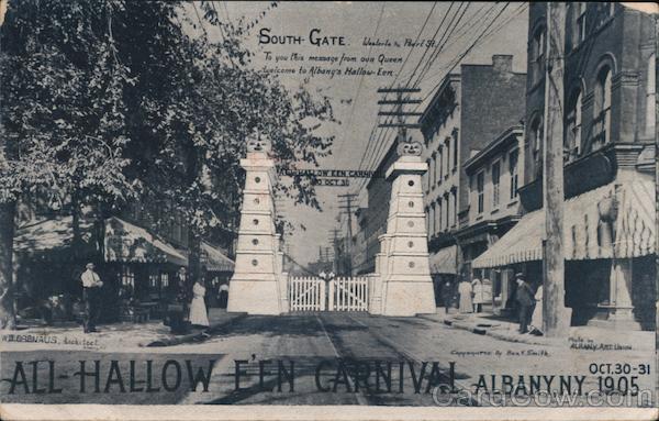 1905 All Hallowe'en Carnival, Oct. 30-31. Albany New York
