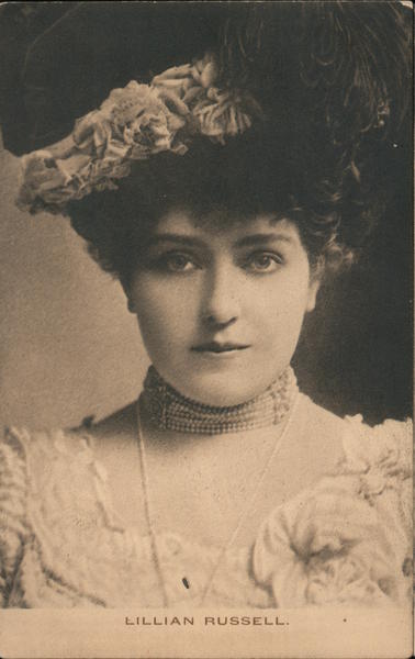 Lillian Russell Portrait Actresses
