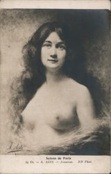 A Nude Woman "Jeunesse" Postcard
