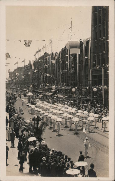 NSGW Parade, 1911 San Jose California