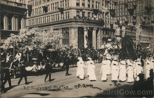 Admission Day Parade 1910 San Francisco California