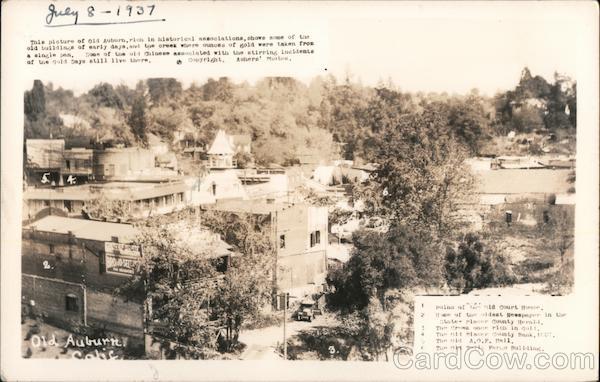 View of Buildings, Old Auburn California