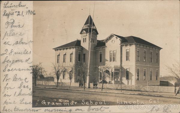 Grammar School Lincoln California